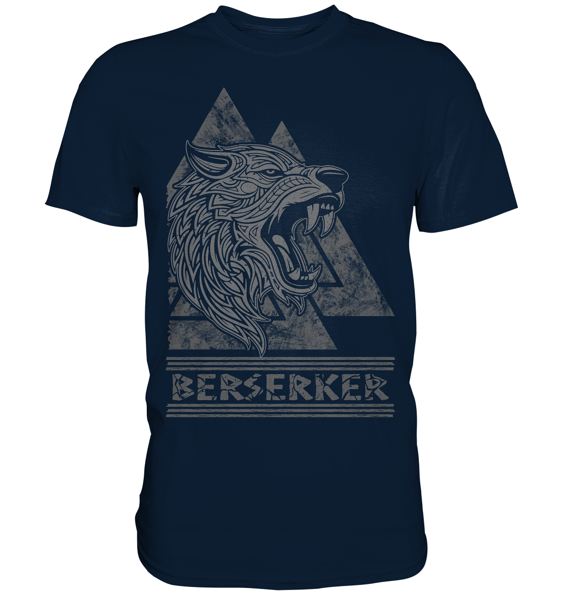 Nordic Wolf Berserker - Premium Shirt