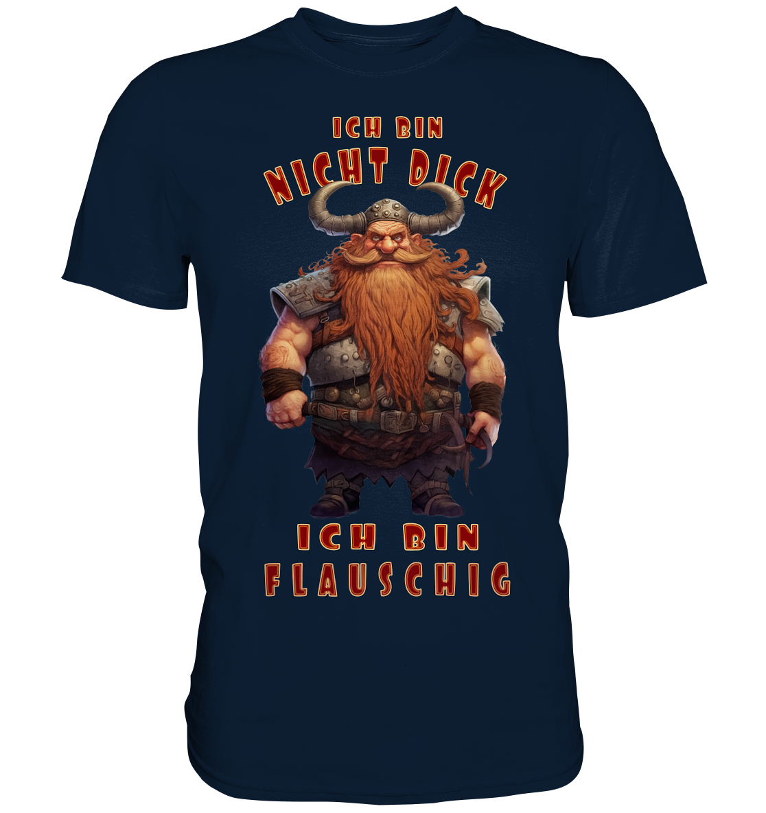 Ich Bin Nicht Dick - Premium Shirt