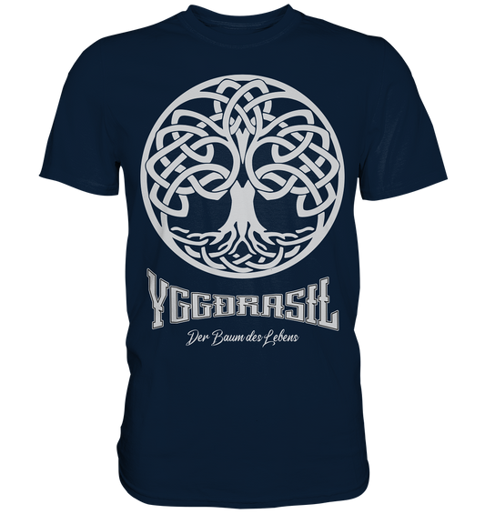 Yggdrasil Der Baum Des Lebens - Premium Shirt