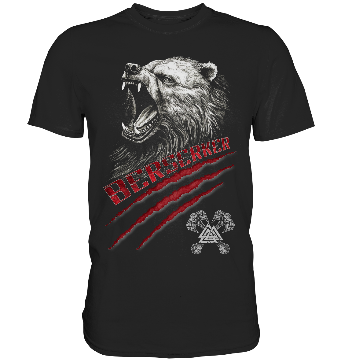 Berserker Bär - Premium Shirt