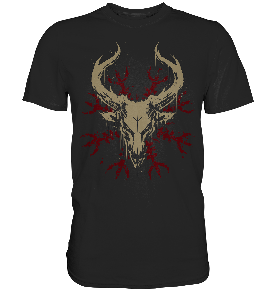 Deer / Aegishjalmur - Premium Shirt