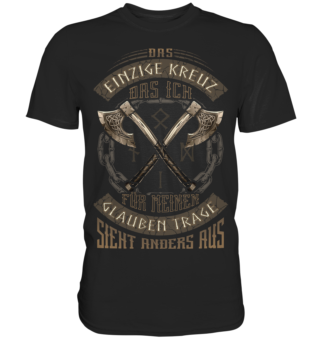 Das Einzige Kreuz Das Ich - Premium Shirt