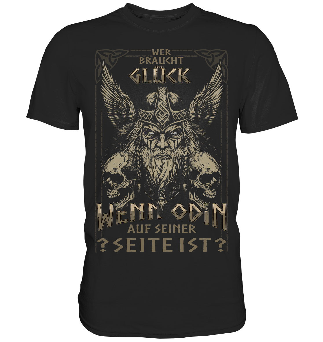 Wer Braucht Glück .... - Premium Shirt
