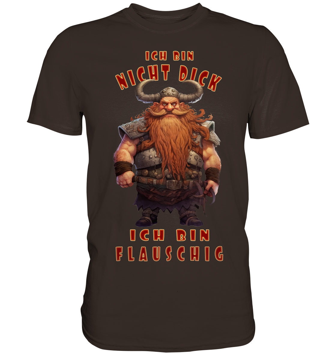 Ich Bin Nicht Dick - Premium Shirt