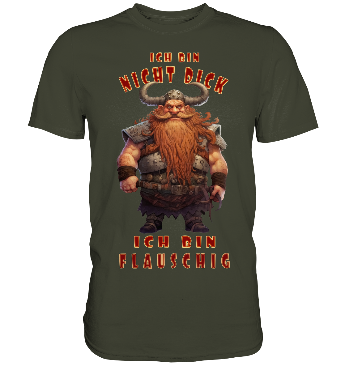 Ich Bin Nicht Dick - Premium Shirt