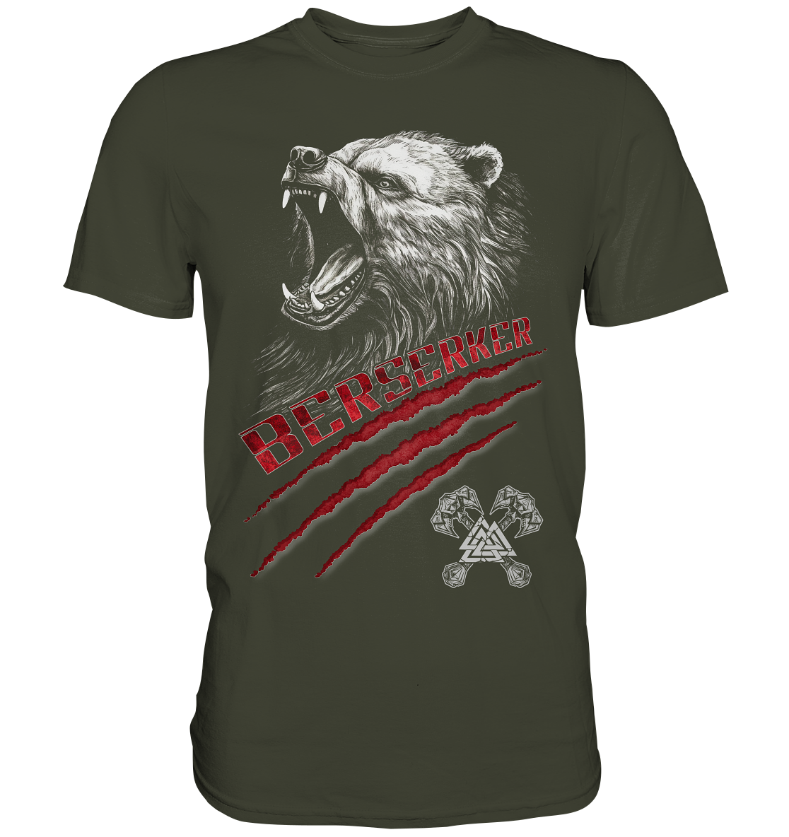 Berserker Bär - Premium Shirt