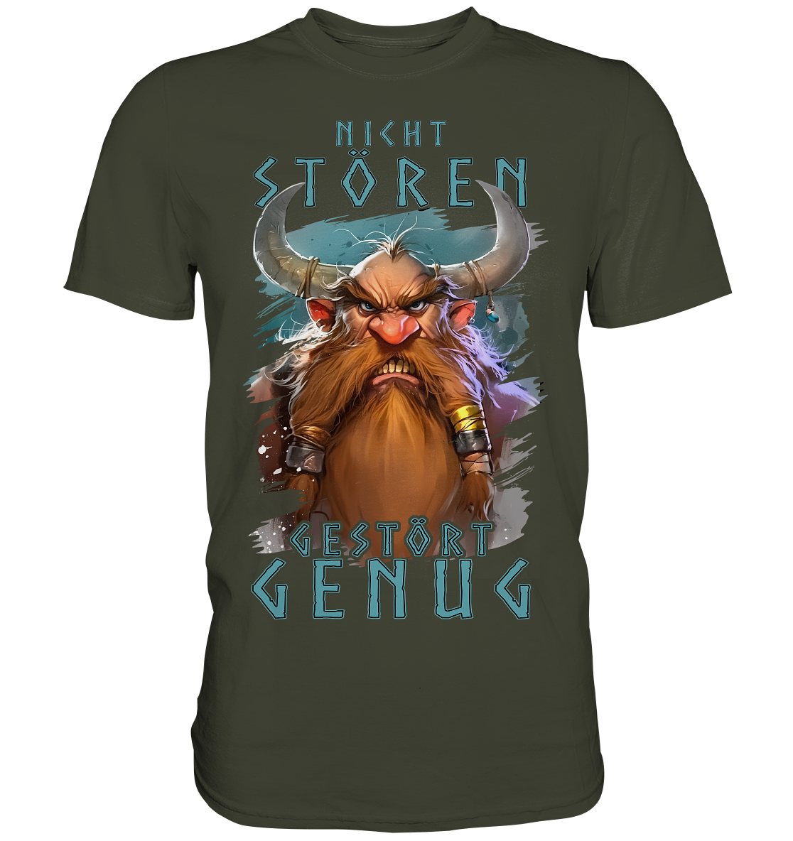 Nicht Stören Gestört Genug - Premium Shirt