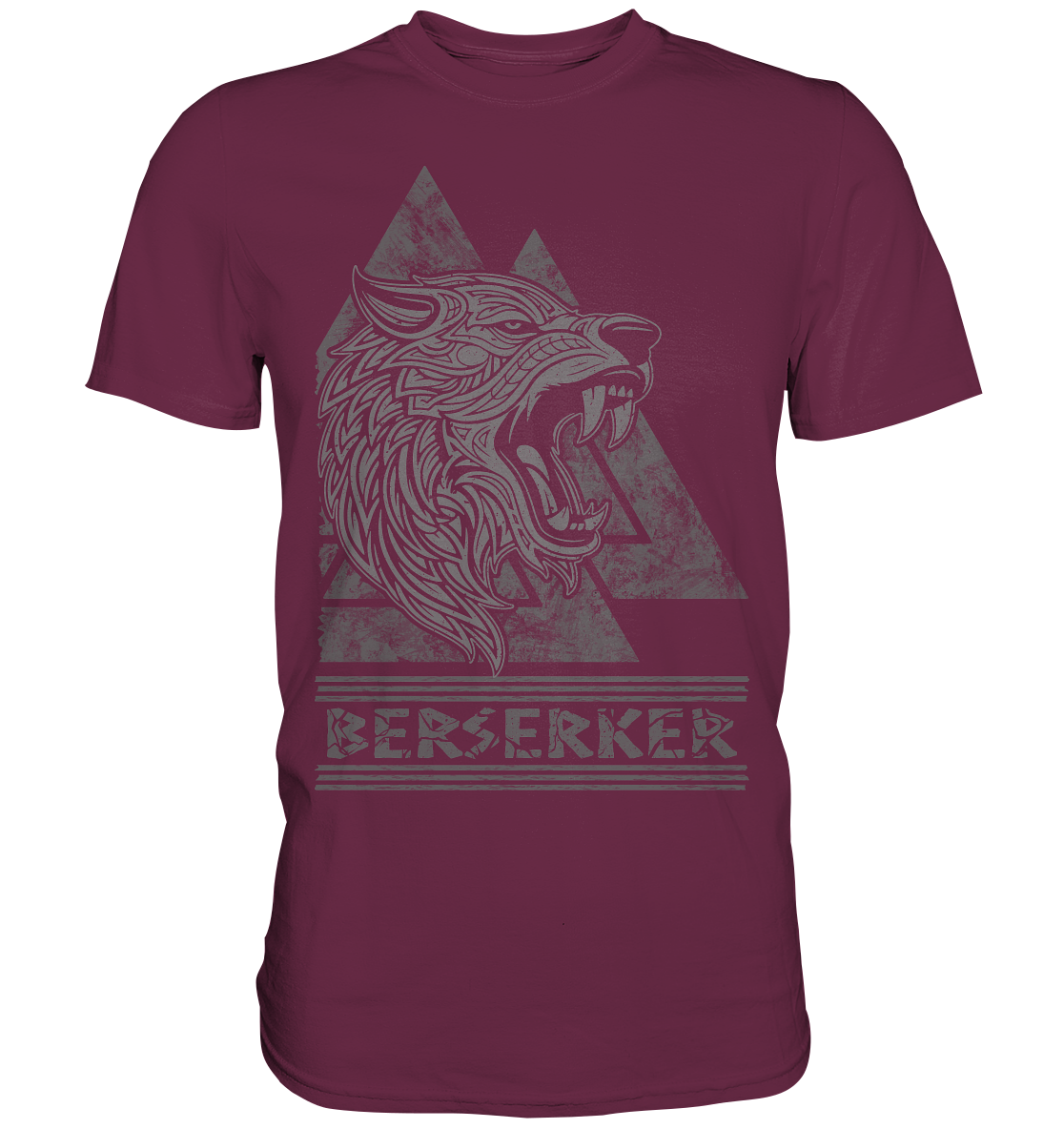 Nordic Wolf Berserker - Premium Shirt