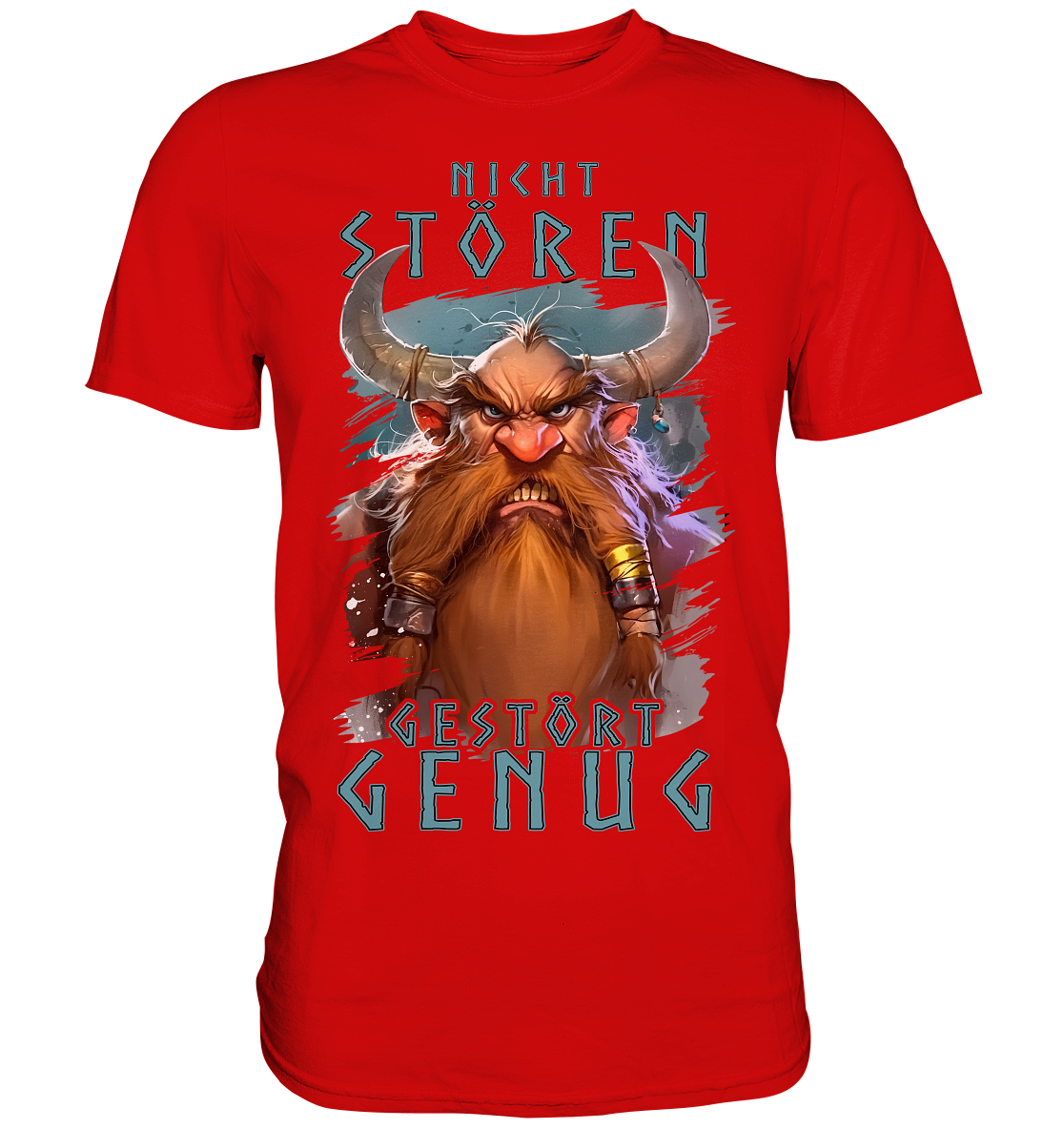 Nicht Stören Gestört Genug - Premium Shirt