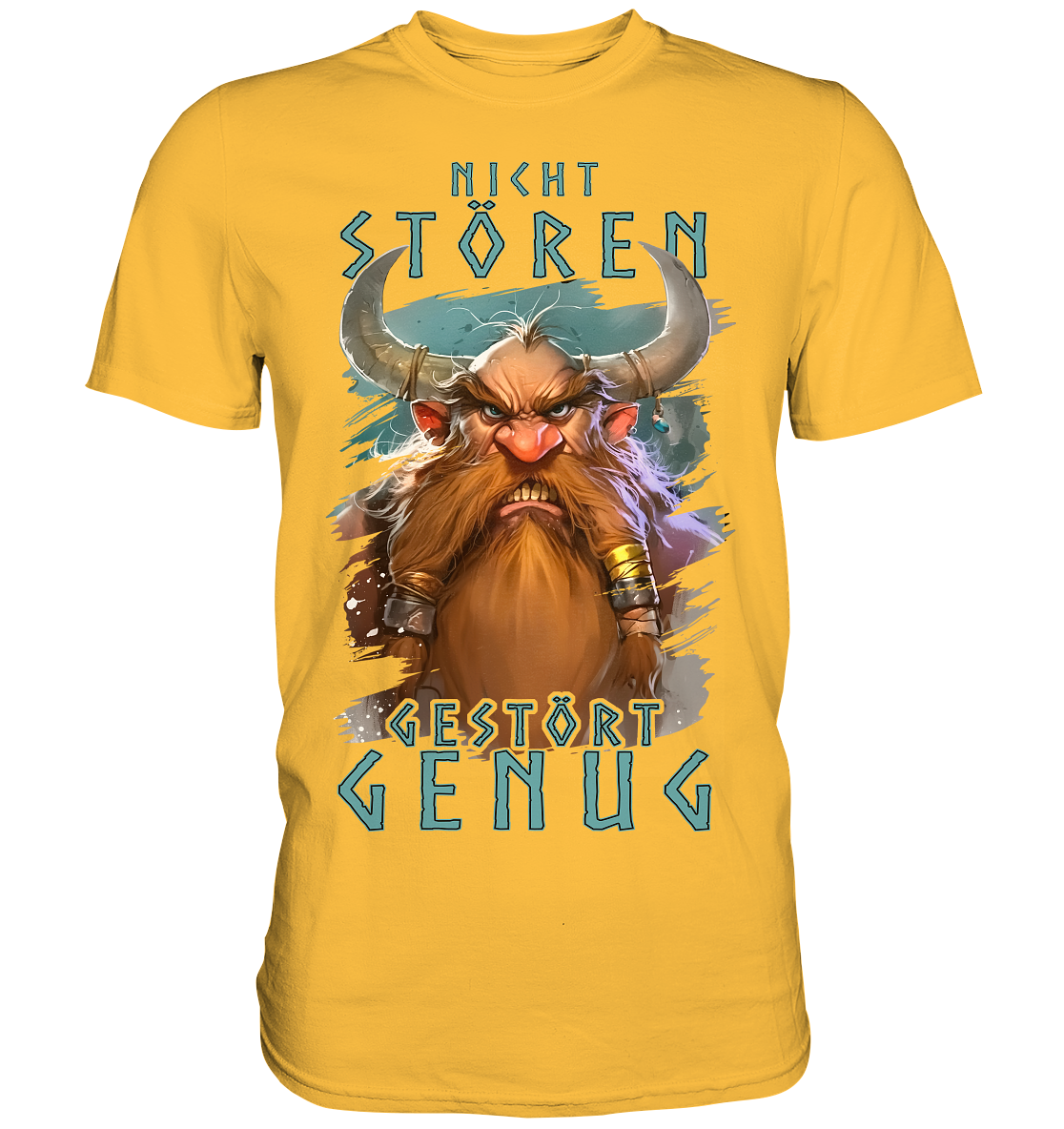 Nicht Stören Gestört Genug - Premium Shirt