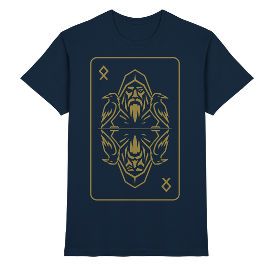 Runen Karte Odin - Premium Shirt