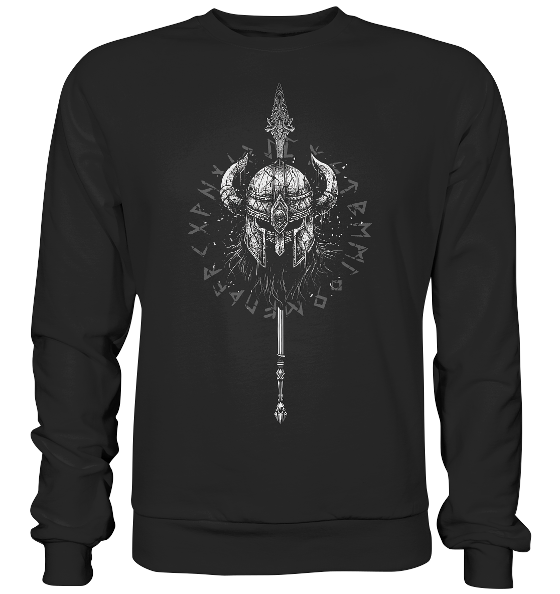 Wikinger Helm - Premium Sweatshirt