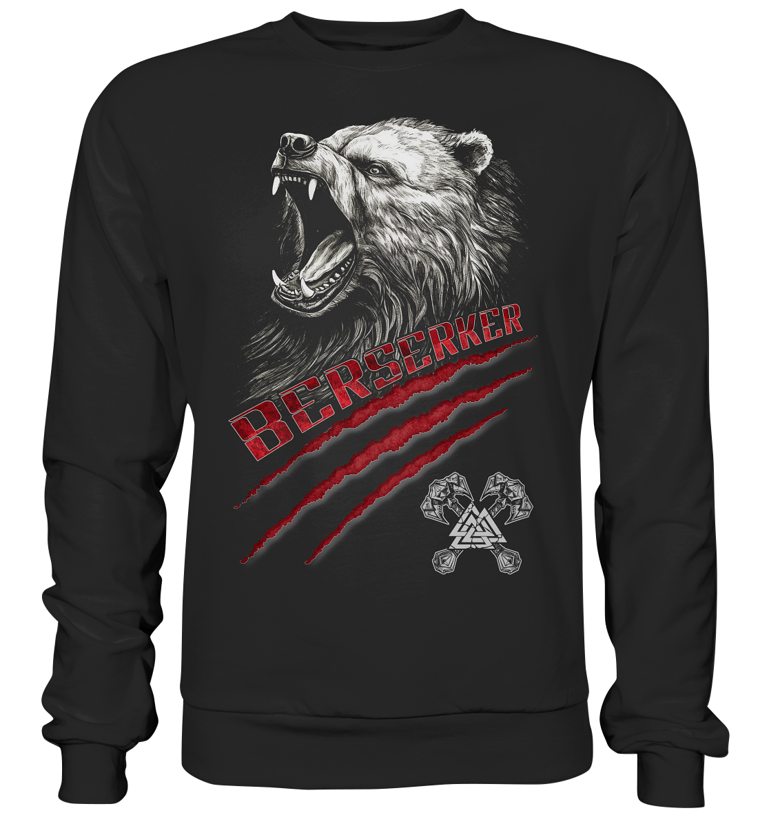 Berserker Bär - Premium Sweatshirt