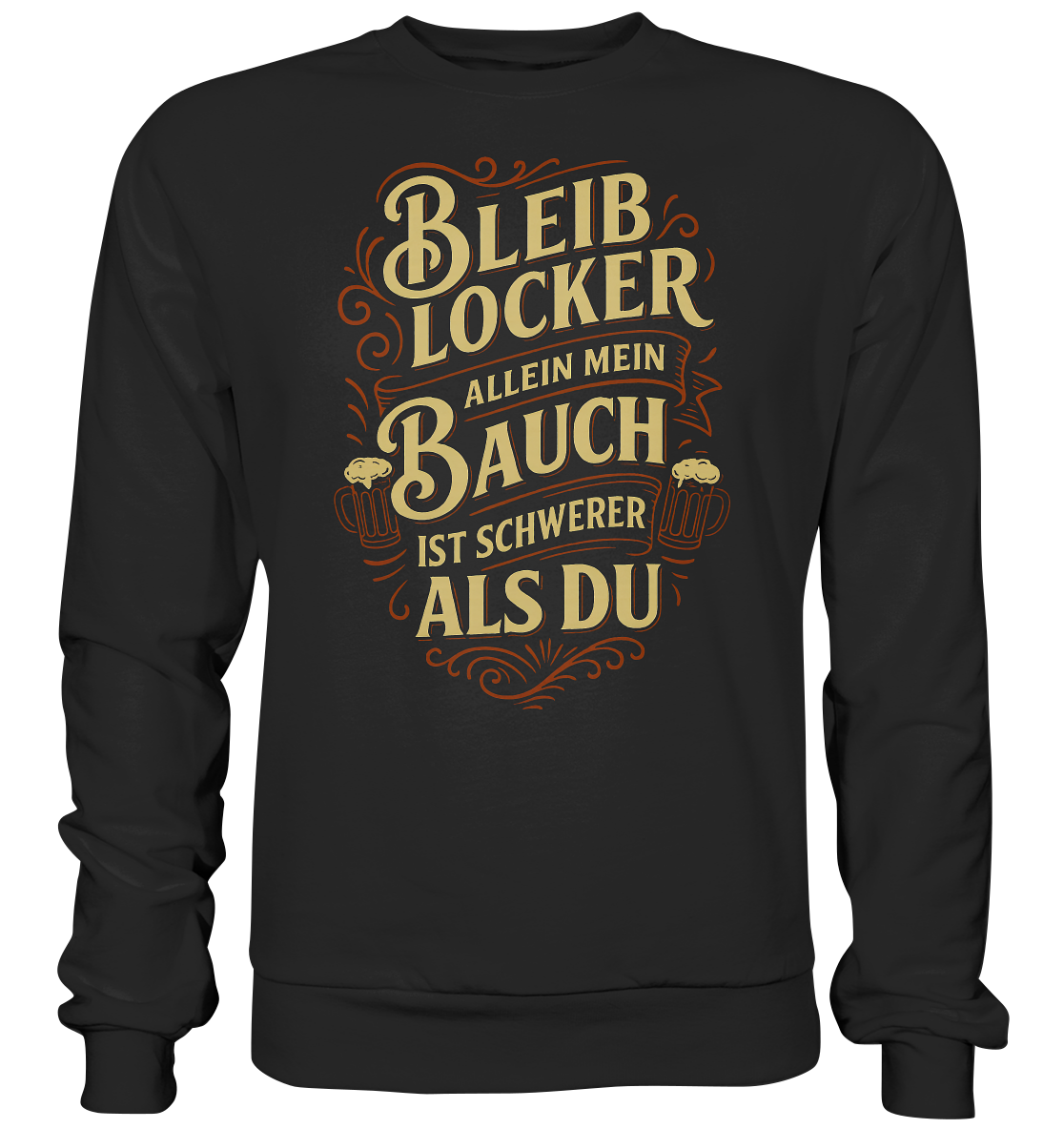 BleibL ocker - Premium Sweatshirt
