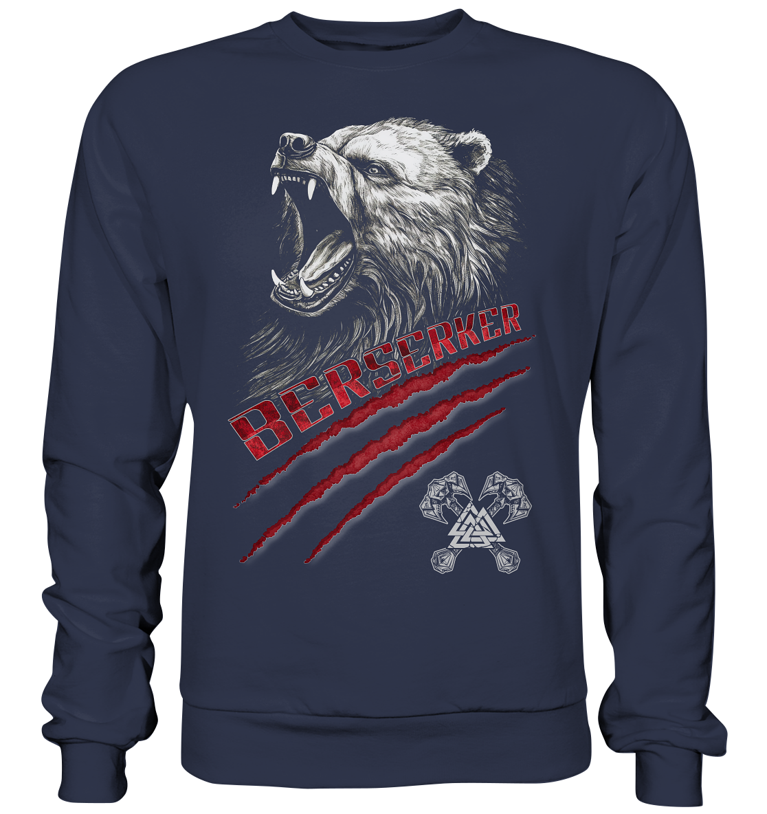 Berserker Bär - Premium Sweatshirt