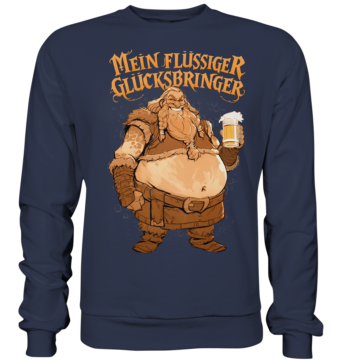Mein Flüssiger Glücksbringer - Premium Sweatshirt