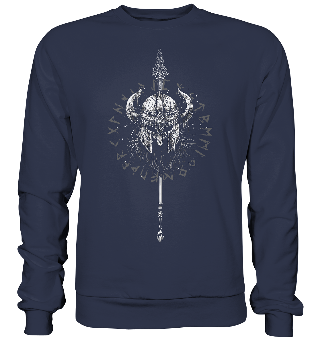 Wikinger Helm - Premium Sweatshirt