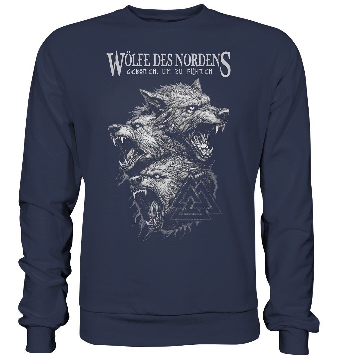 Wölfe Des Nordens - Premium Sweatshirt
