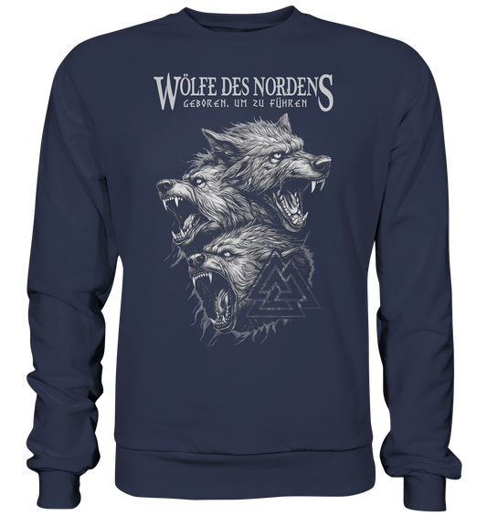 Wölfe Des Nordens - Premium Sweatshirt