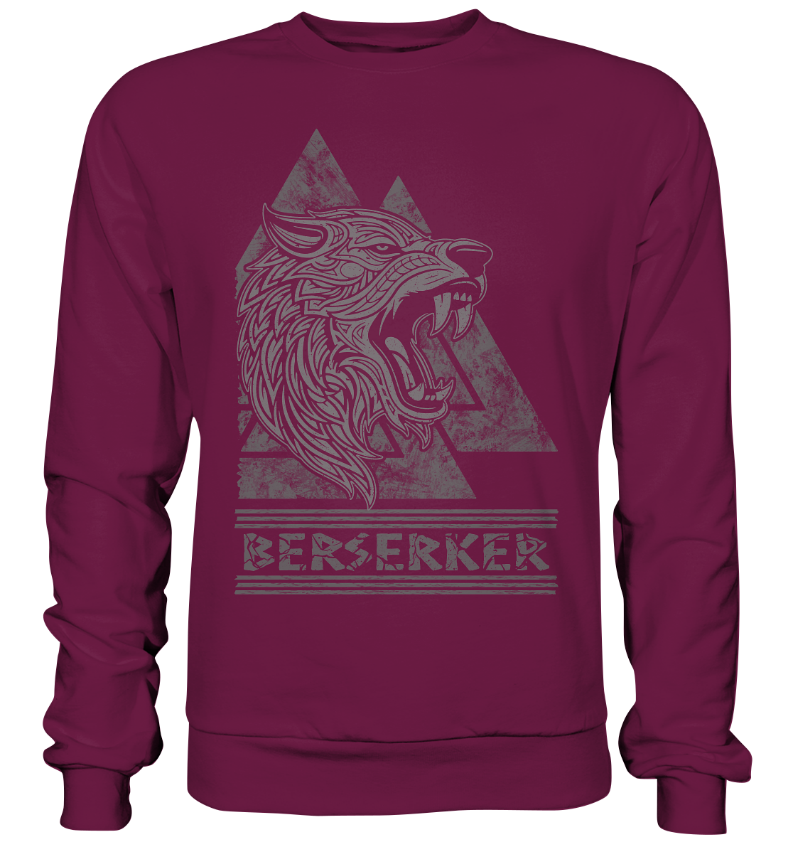 Nordic Wolf Berserker - Premium Sweatshirt