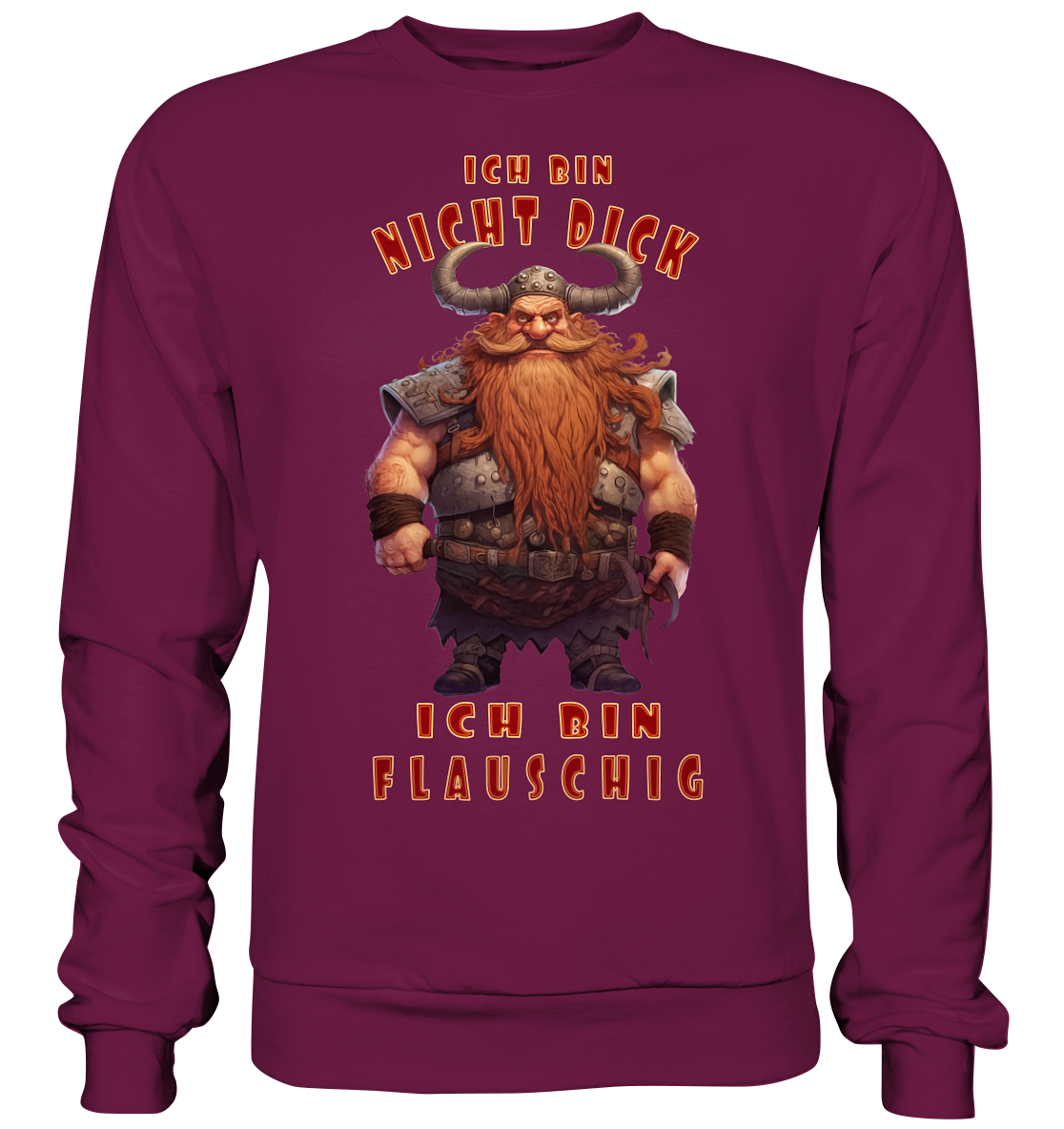 Ich Bin Nicht Dick - Premium Sweatshirt