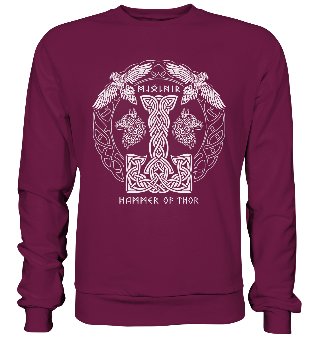 Mjölnir Hammer Of Thor - Premium Sweatshirt