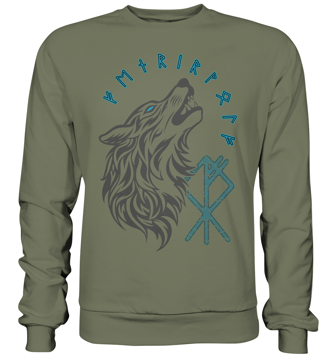 Fenrir Wolf - Premium Sweatshirt