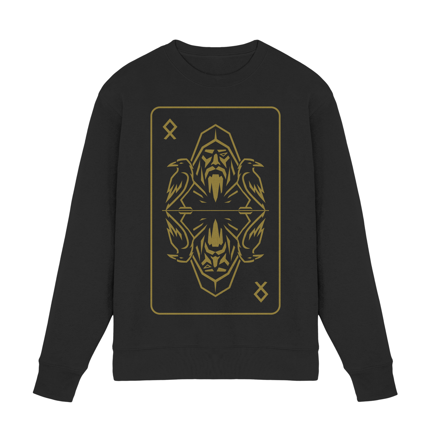 Runen Karte Odin - Premium Sweatshirt