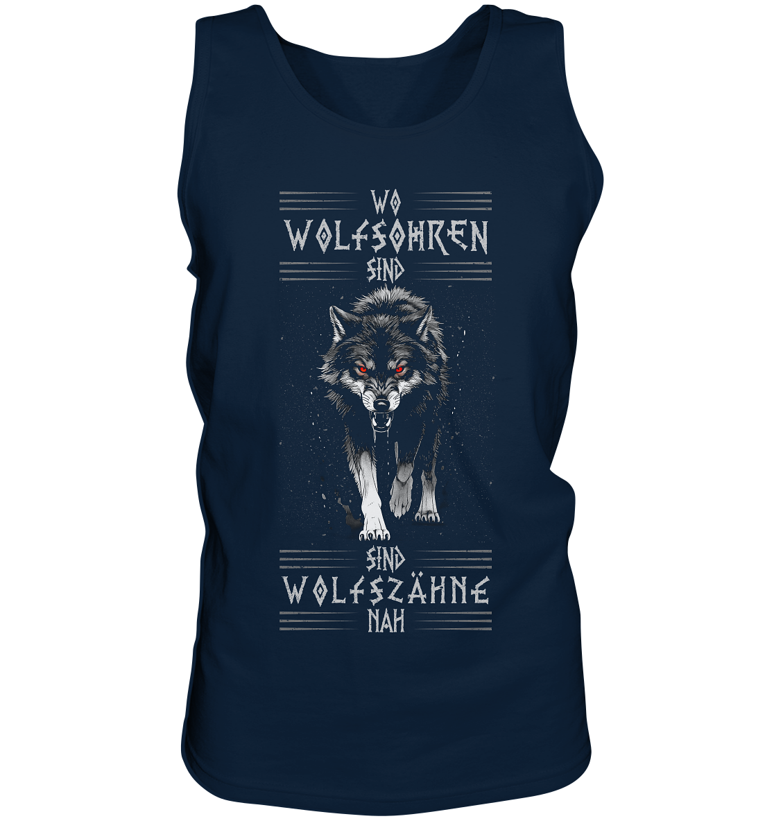 Wolfsohren Wolfszähne - Tank-Top