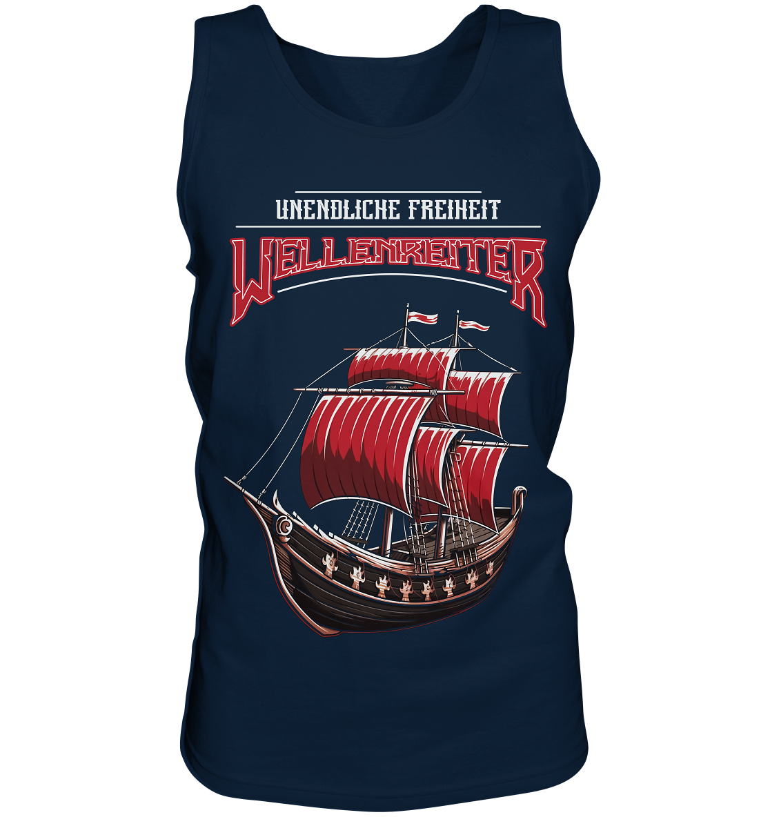 Wellenreiter Wikingerschiff - Tank-Top