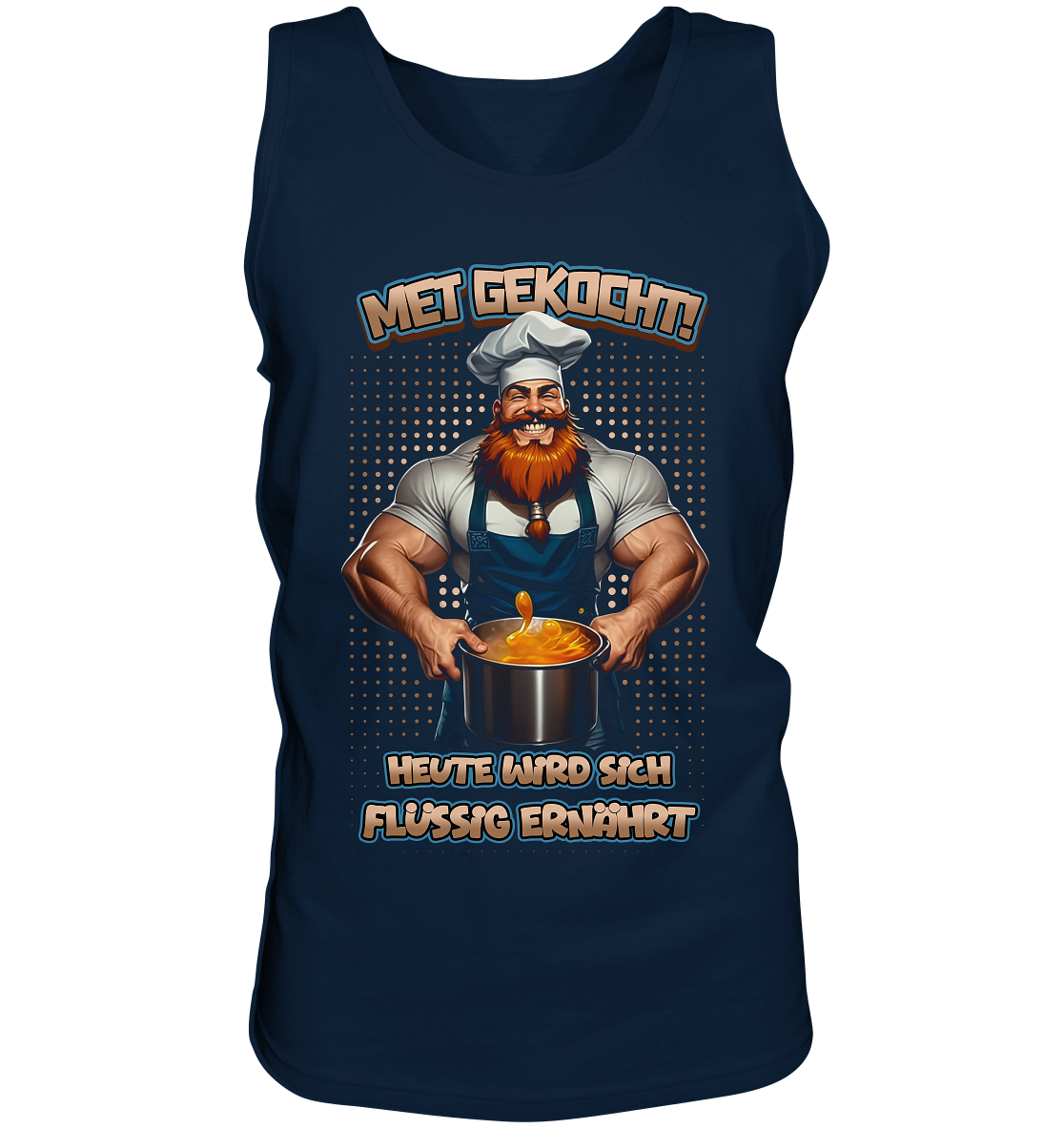 Heute Wird Sich Flüssig Ernährt - Tank-Top
