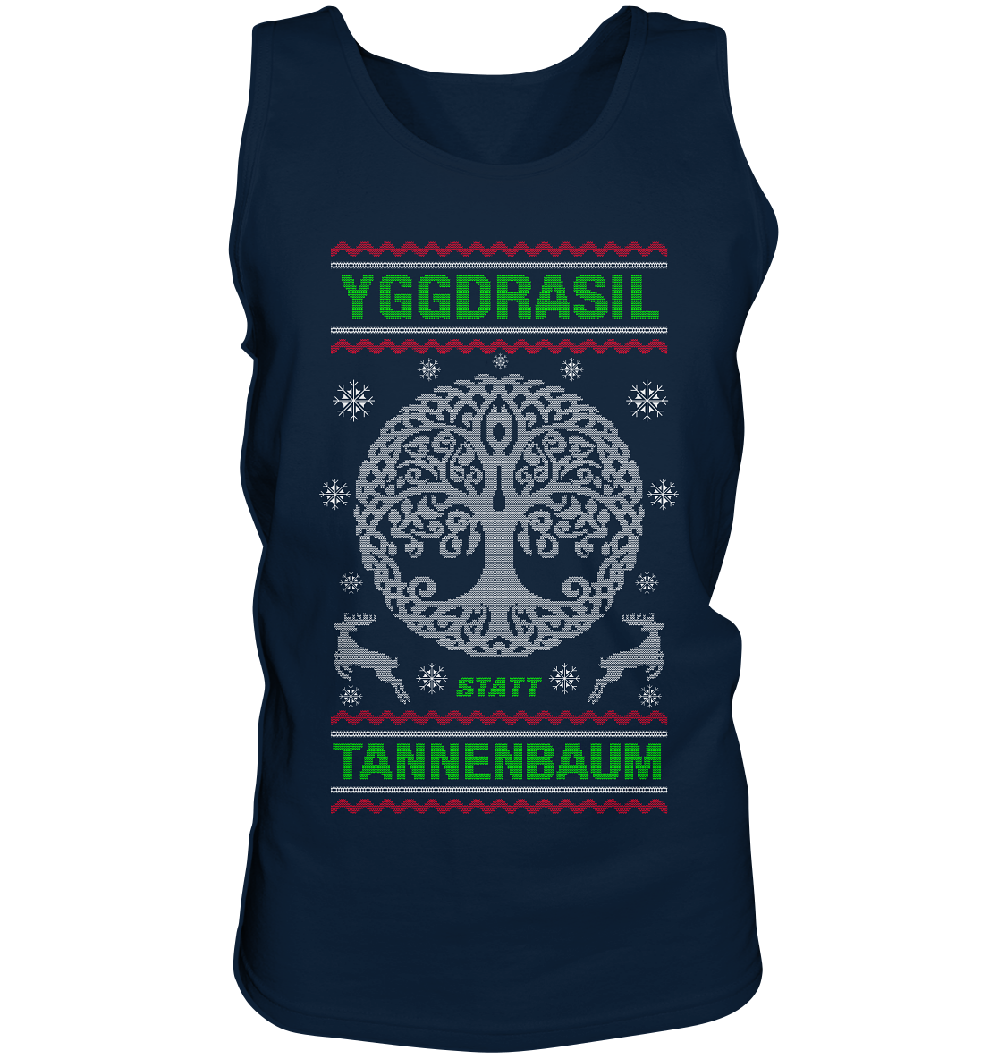 Yggdrasil Statt Tannenbaum - Tank-Top