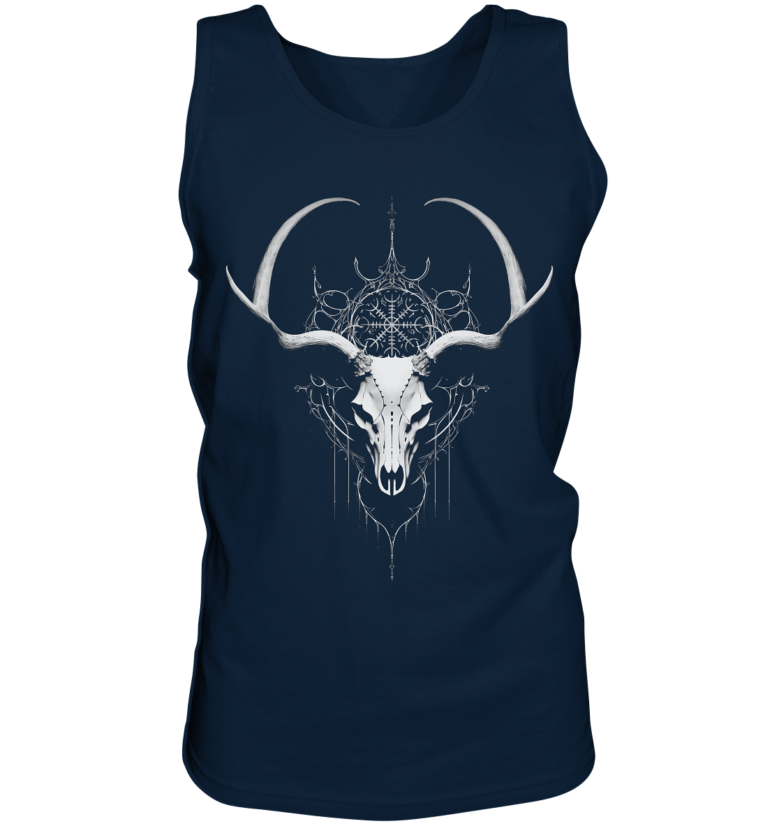 Hirschschädel Aegishjalmur - Tank-Top