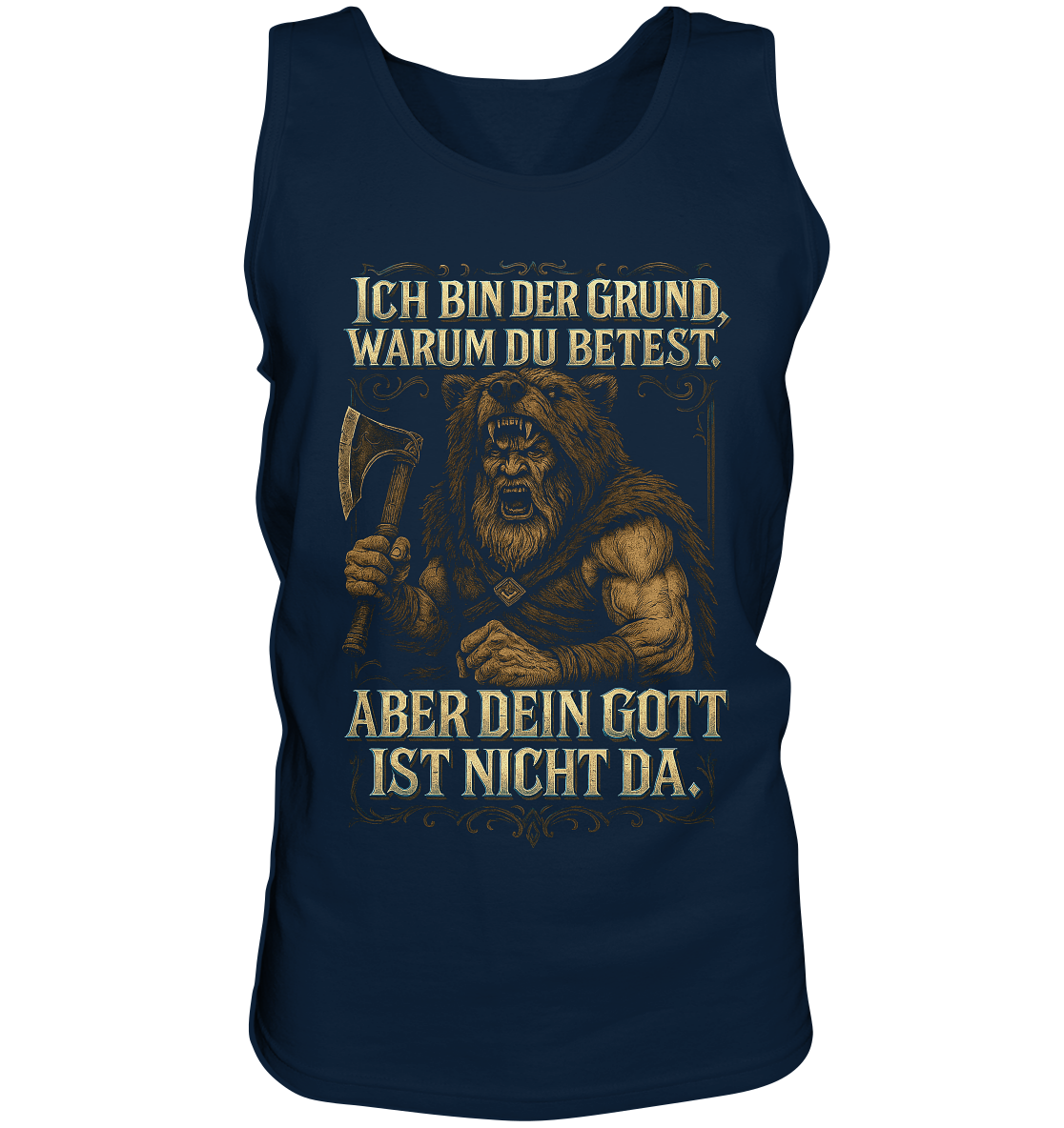 Ich Bin Der Grund ... - Tank-Top