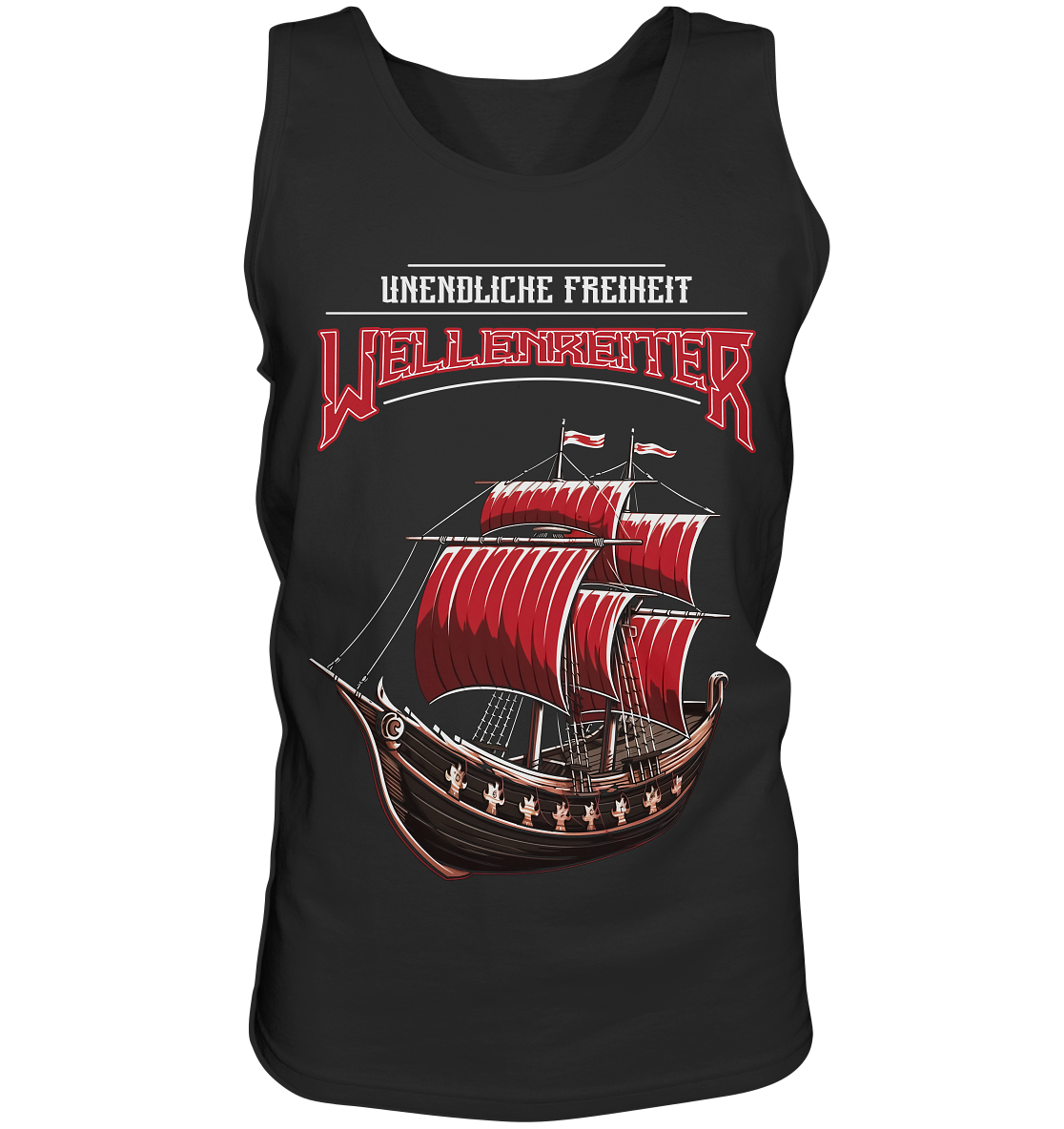 Wellenreiter Wikingerschiff - Tank-Top