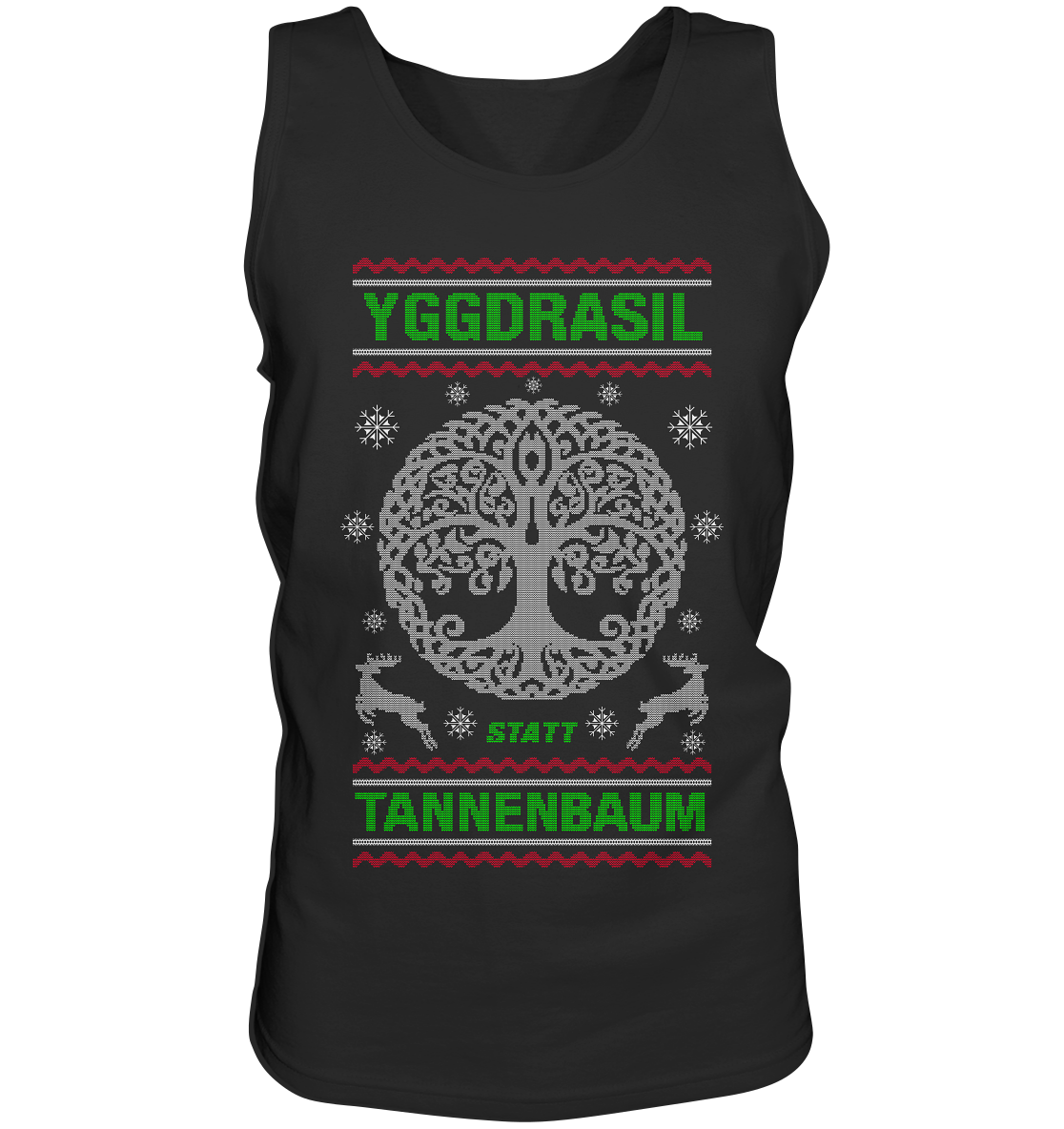 Yggdrasil Statt Tannenbaum - Tank-Top