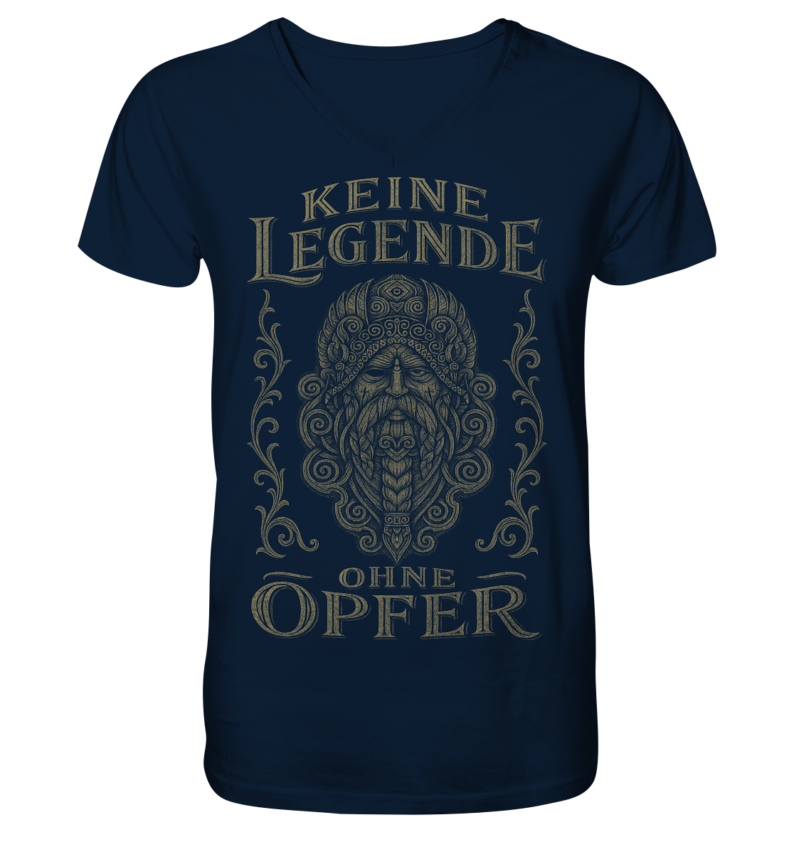 Keine Legende Ohne Opfer (AUGE) - V-Neck Shirt