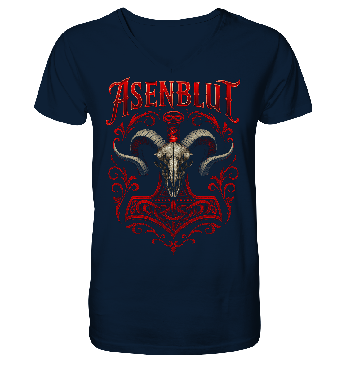 Asenblut - V-Neck Shirt