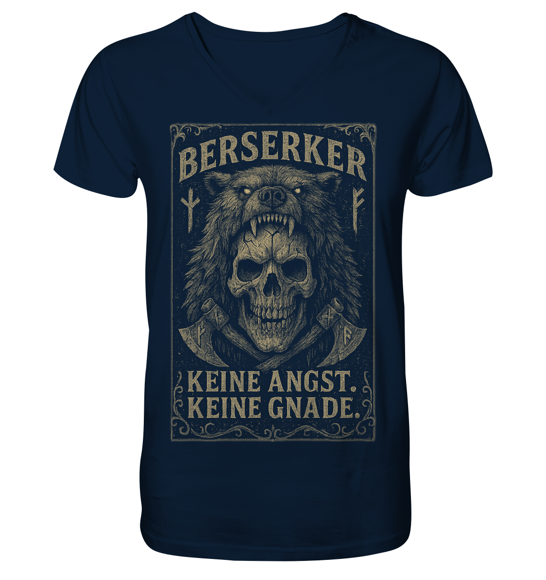 Keine Angst Keine Gnade .... - V-Neck Shirt