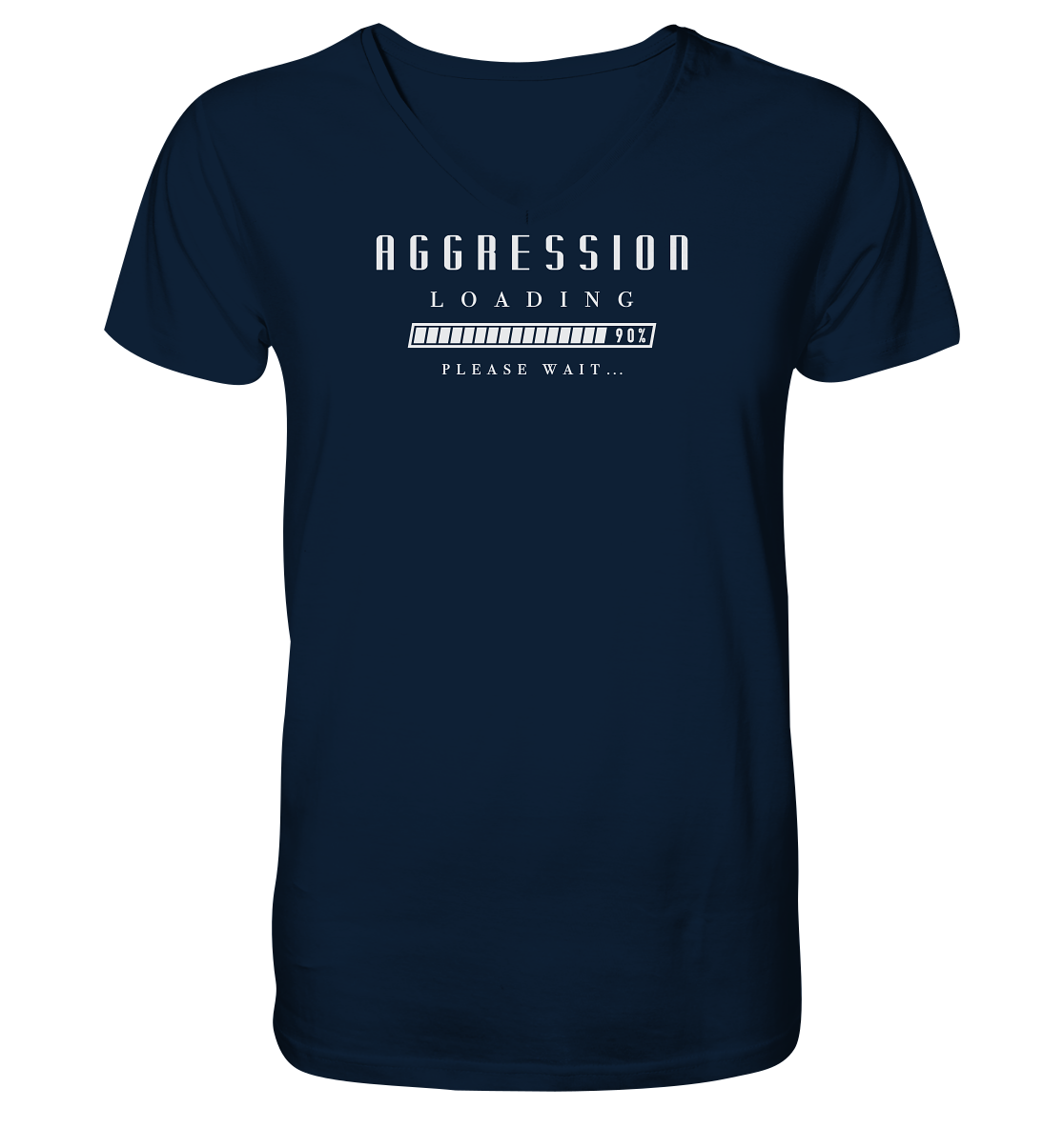 Aggression Loading - V-Neck Shirt