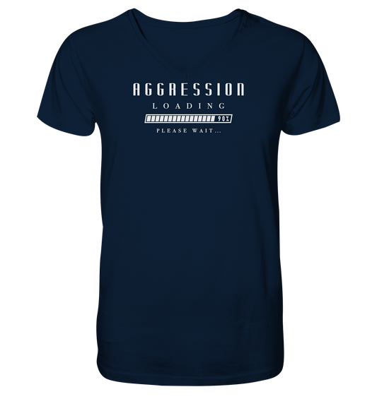Aggression Loading - V-Neck Shirt