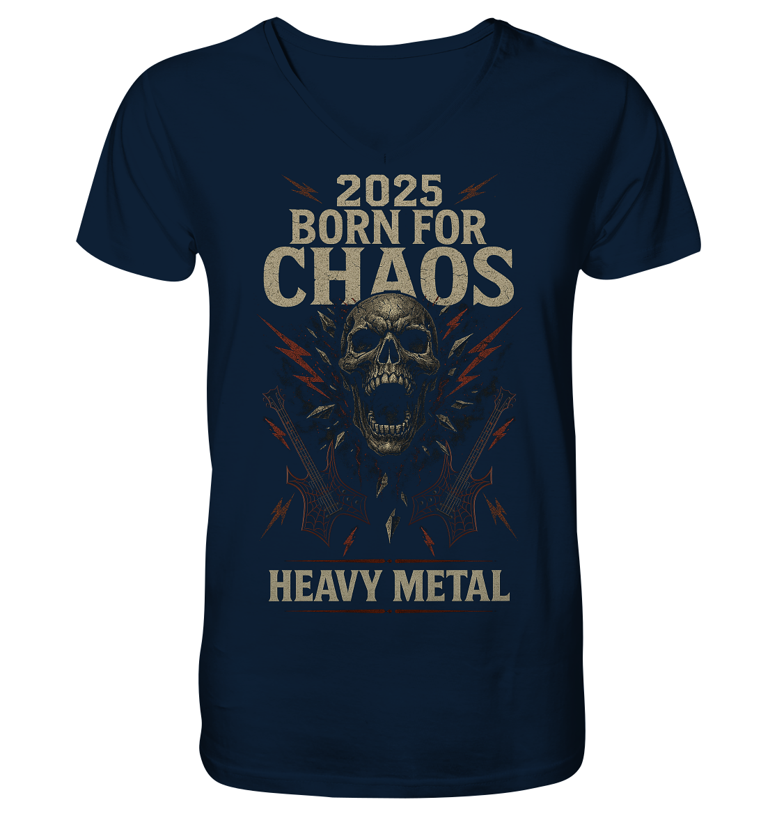 Born For Chaos - V-Neck Shirt