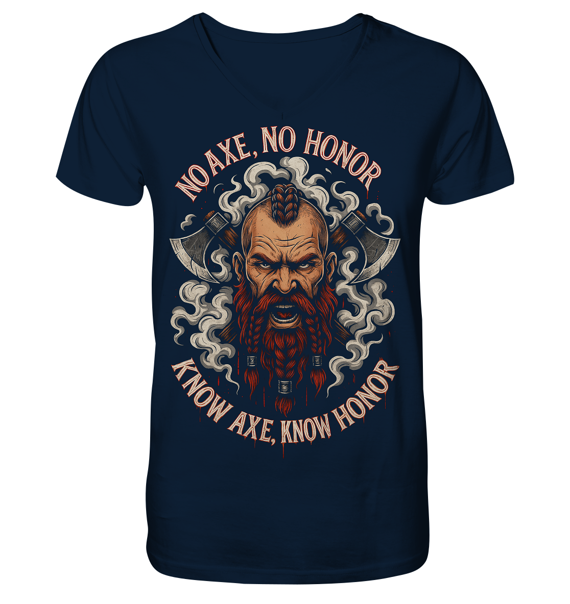 No Axe No Honor - V-Neck Shirt