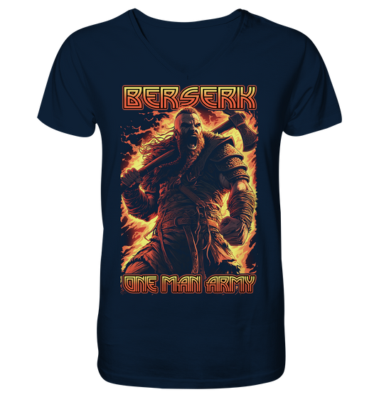 Berserk One Man Army - V-Neck Shirt
