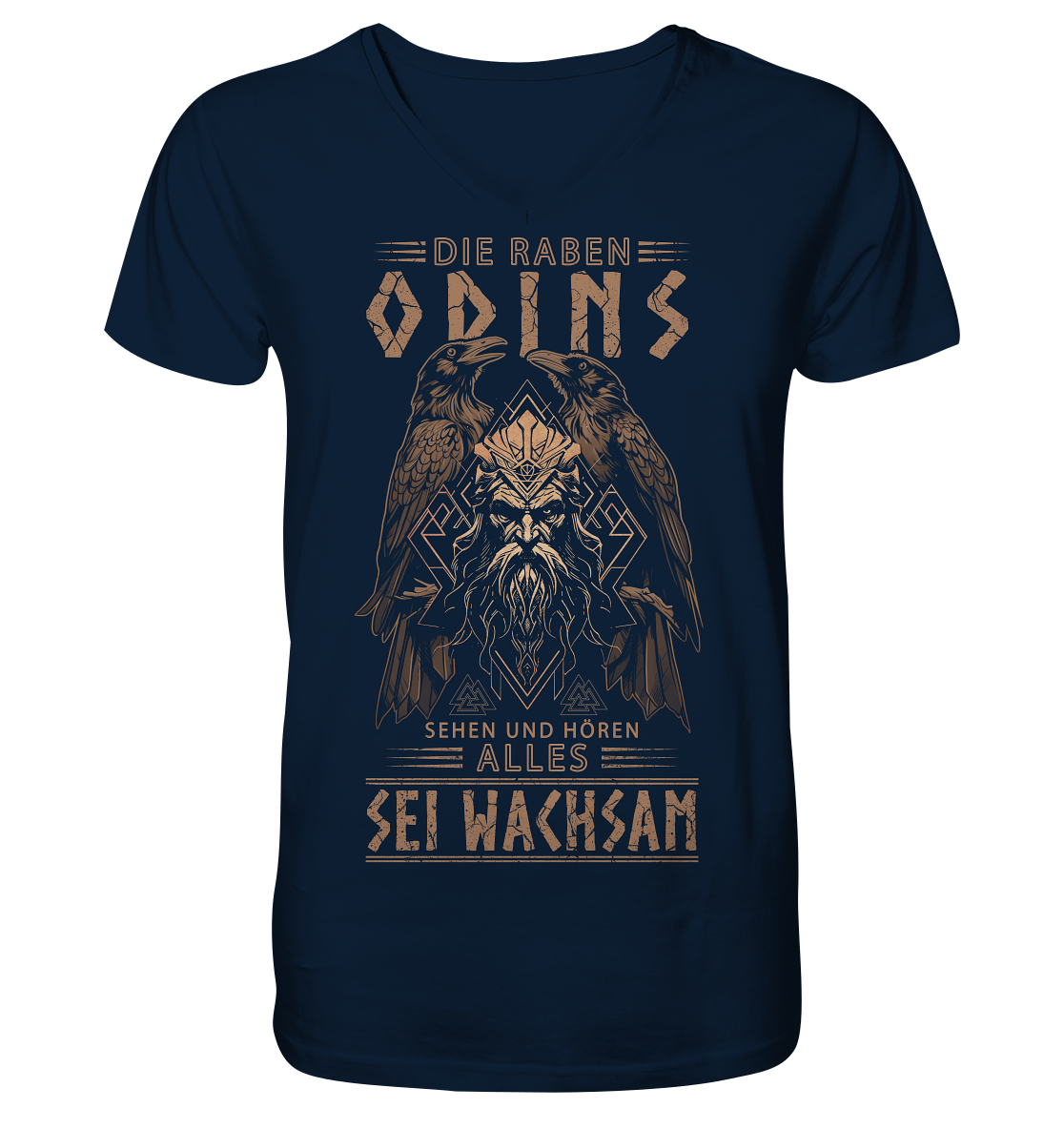 Die Raben Odins - V-Neck Shirt