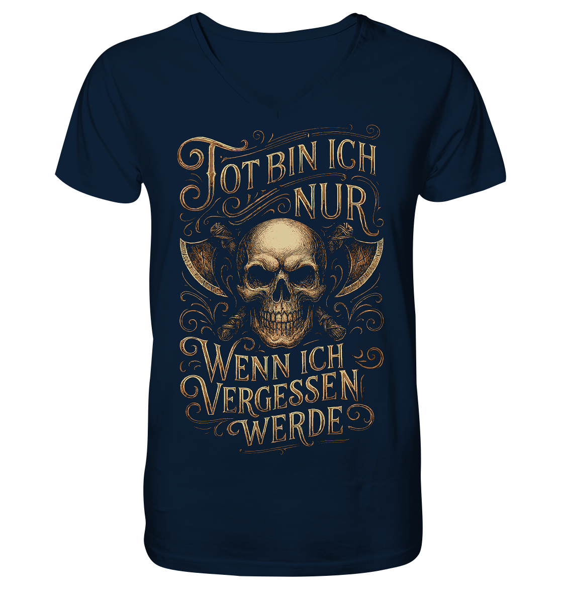 Tot Bin Ich Nur ..... - V-Neck Shirt