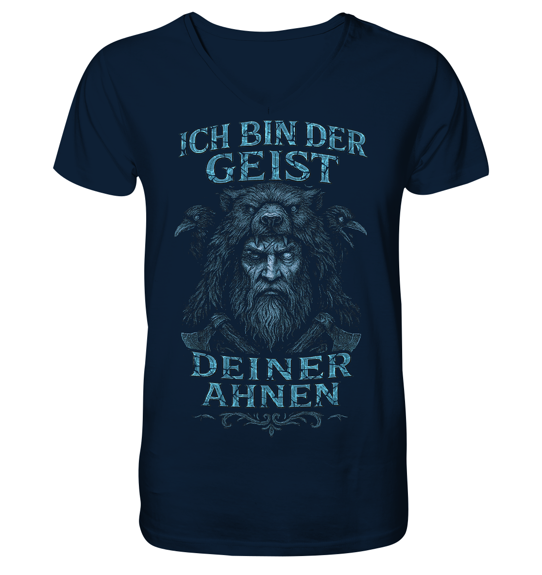 Ich Bin Der Geist Deiner Ahnen - V-Neck Shirt