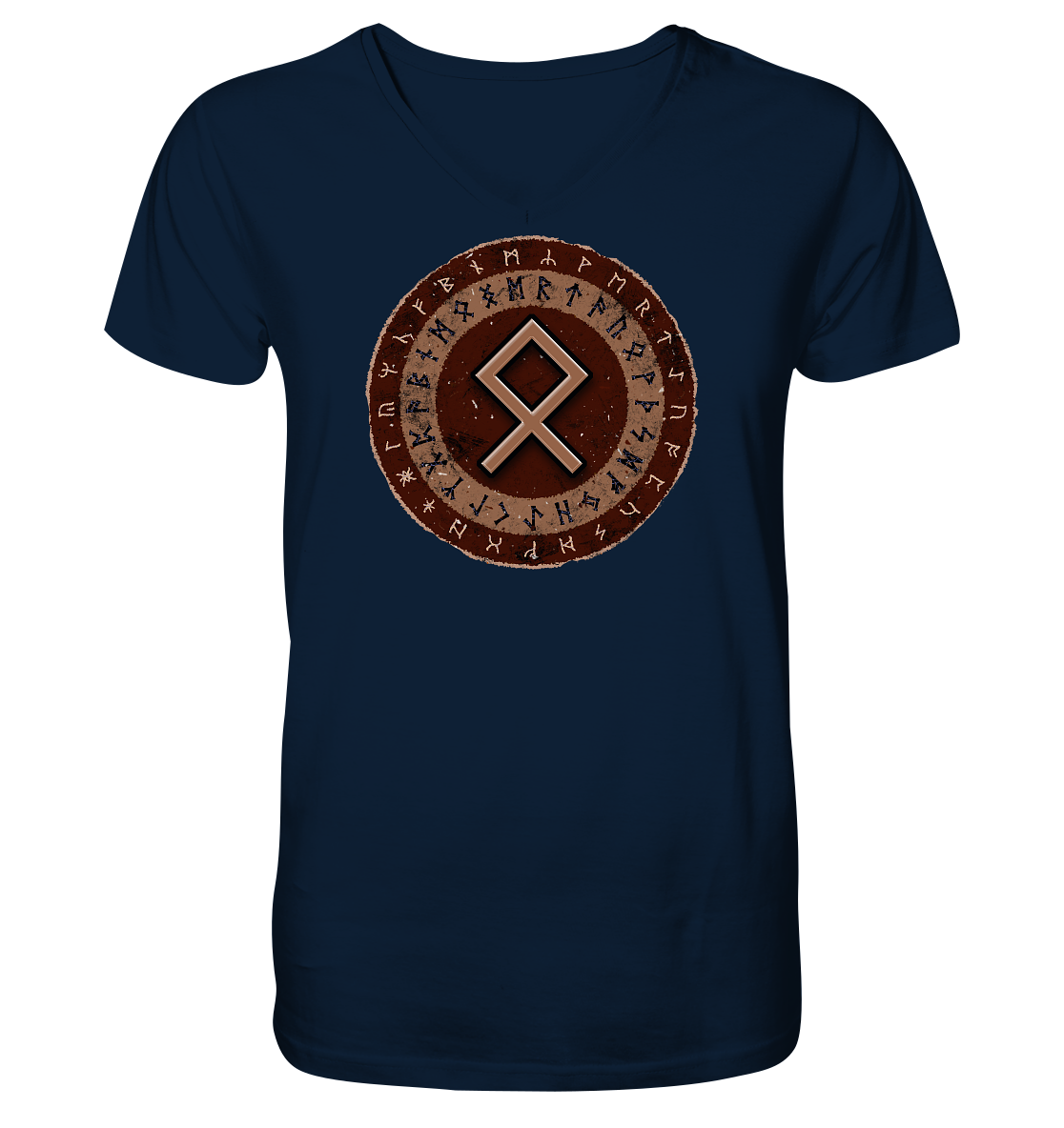 Othala Rune - V-Neck Shirt