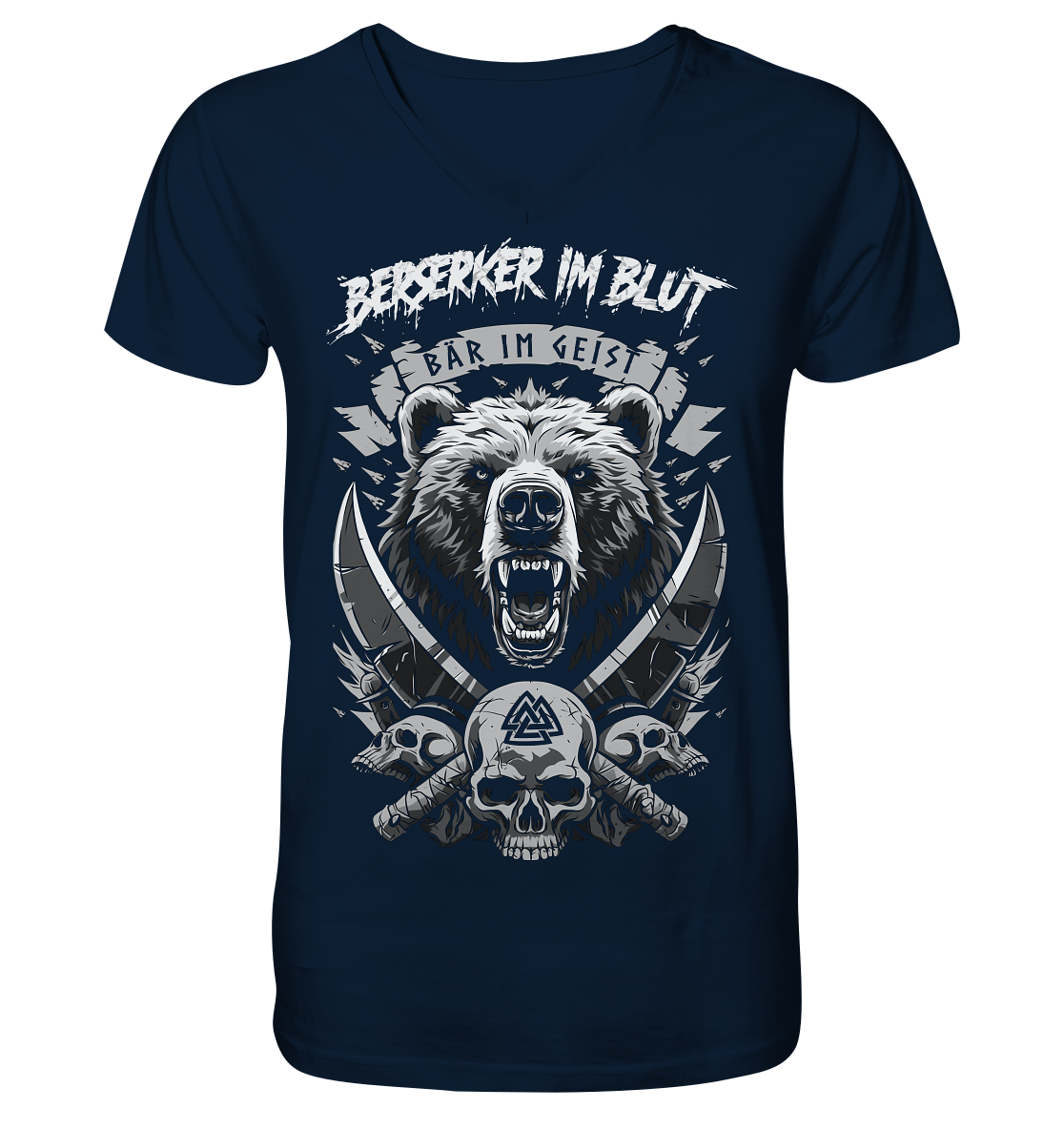 Berserker Im Blut - V-Neck Shirt