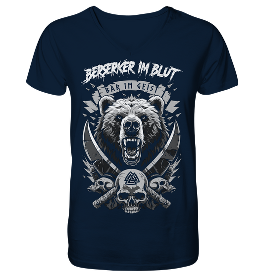 Berserker Im Blut - V-Neck Shirt